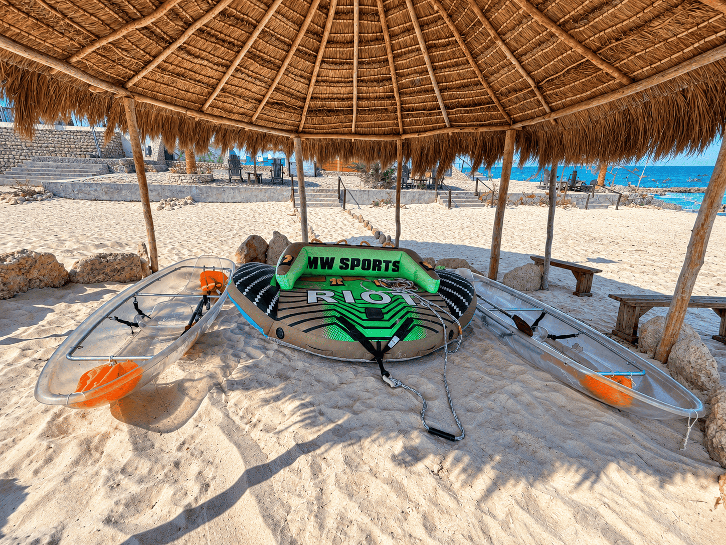 Kayak à Salary Bay, vue 2